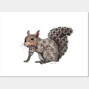 Squirrel Totem Posters and Art